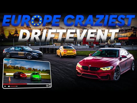 PORSCHE GT3RS & BMW M4 Tandem Drift!? M Towner - Roadtrip Estonia Day 3