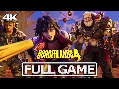 BORDERLANDS 4 Full Gameplay Walkthrough / No Commentary【FULL GAME】4K 60FPS Ultra HD