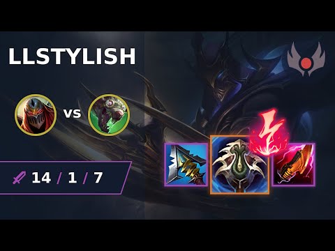 [ LLStylish ] Zed MID vs Twitch | NA GRANDMASTER | LOL Season 2024