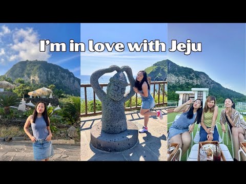 Jeju Vlog 🍊 ramen de frutos do mar, montanhas seogwipo, café bingsoo mais fofo!