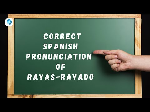 How to pronounce 'Describing objects' (rayas-rayado) in Spanish? | Spanish Pronunciation