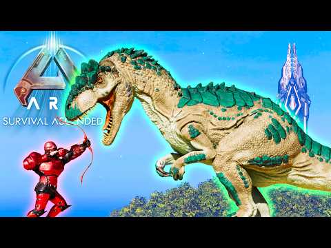 Ark: Survival Ascended - Taking Down a Beast Allosaur! ASA E06 Gameplay