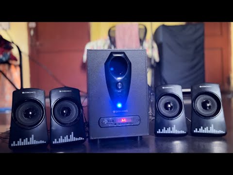 ZEBRONICS ZEB-FEEL 4 60w Bluetooth HomeTheatre (Black, 4.1 Channel) 2024 / Sound testing