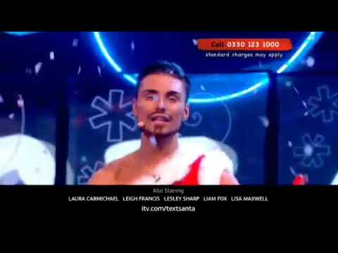 ITV1 - Continuity announcement after Text Santa - 21st December 2012