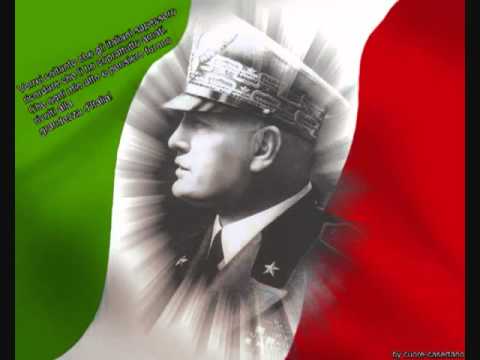 Il Duce canti fascisti Stornelli Neri   YouTube