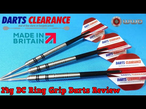 Darts Clearance 24g Ring Grip Darts Review - Made In Britain