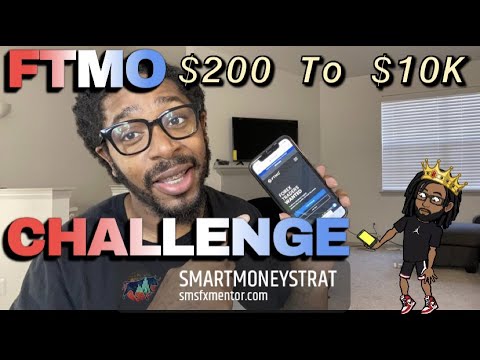 $10K FTMO Challenge How I Turned $200 Investment Into $10K Trading Forex