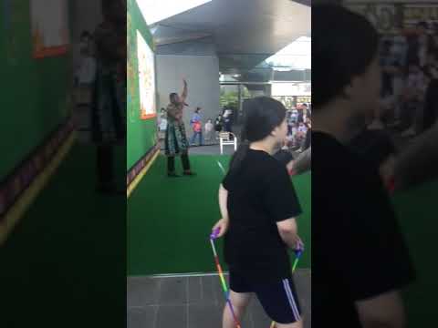 T Son Evas performing MALAMA in Busan South korea