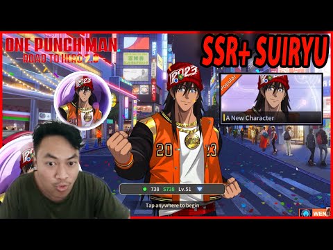 🔥🔥GACHA GRADE SSR+ SUIRYU 2023 EDITION [TERLALU GGWP CHART LIMITED] - ONE PUNCH MAN ROAD TO HERO 2.0