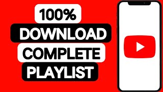How to Download YouTube Playlist Videos At Once | how to download complete playlist on youtube