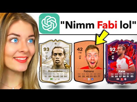 Fabi vs Leni: Fut-Draft BATTLE - ABER ChatGPT bestimmt unsere Spieler! 🤖⚽️