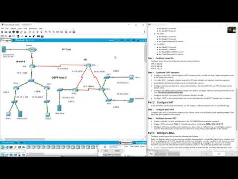 CCNAv7 ENSA Packet Tracer Skills Assessment