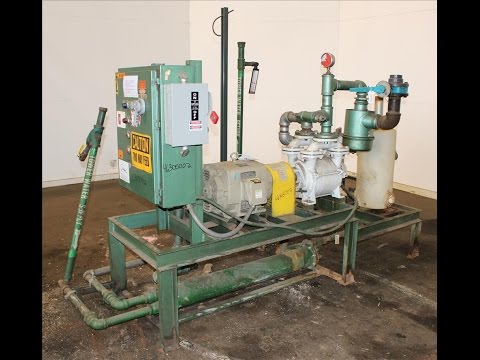 Used- Squire Cogswell Vacuum Pump System - stock # 46305002