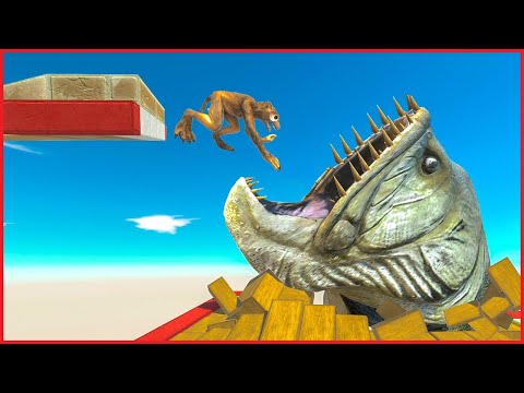 DODGE THE PUNCH and SURVIVE THE TRAPS - Animal Revolt Battle Simulator