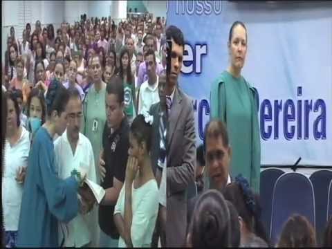 Culto realizado na ADUD com muitas curas e milagres - Quarta feira 15/02/12