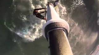 preview picture of video 'Windsurfing Big Bay Cape Town - GO PRO'
