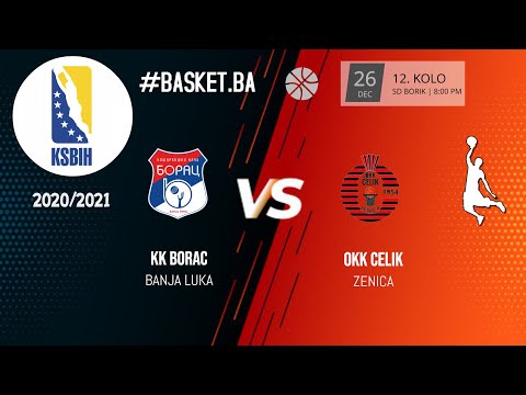 KK Borac vs OKK Čelik - 12.kolo - KSBIH - 2020/2021