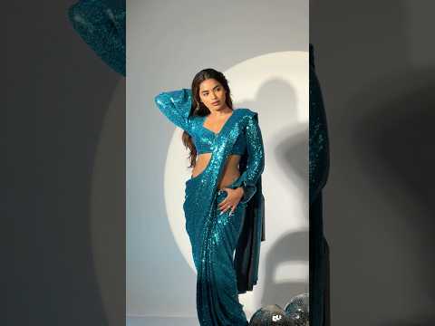 New Transition Unlock🪩✨#leishapatidar #saree #bollywood