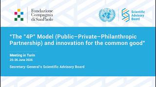 Marco Gilli | 4P Model (Public-Private-PhilanthropicPartnership) and innovation 