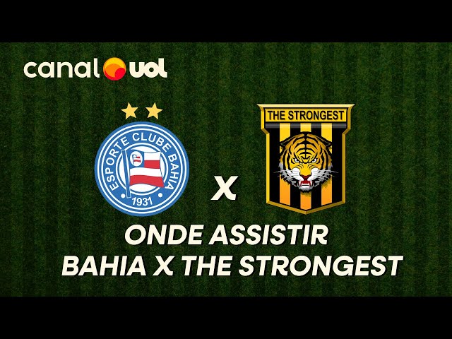 Transmissão ao vivo de Bahia x The Strongest: veja onde assistir