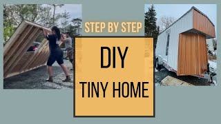 DIY Tiny Home - How To Build a Tiny Home on Wheels - INSTRUCTIONS