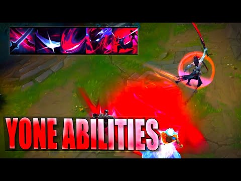 YONE ABILITIES GAMEPLAY SPOTLIGHT - League of Legends