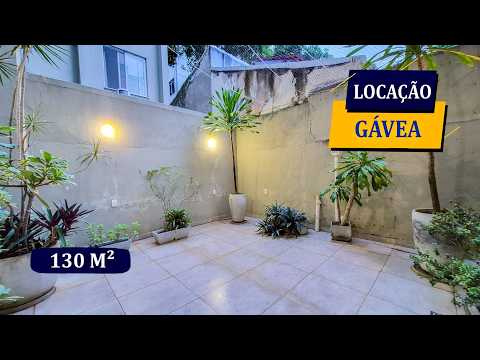 GÁVEA JUNTO CAMPUS DA PUC LINDO UP GARDEN REFORMADO 130M² ÁREA EXTERNA VISTA 3 QUARTOS 3 BANHEIROS