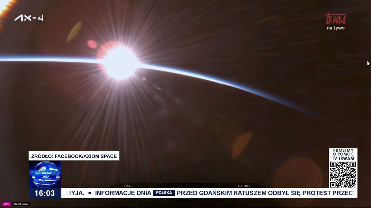 Polski astronauta wrócił na Ziemię