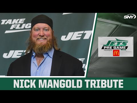 Former Jets Bart Scott & Willie Colon pay tribute to Nick Mangold, who tragically passed away at 41