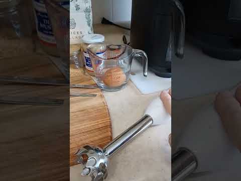 Do you know the key to foolproof mayonnaise? Watch the full video on my channel now!