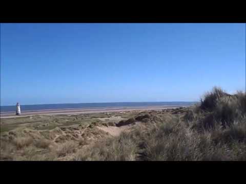 talacre beach sand dunes near  prestatyn  north wales sunny day