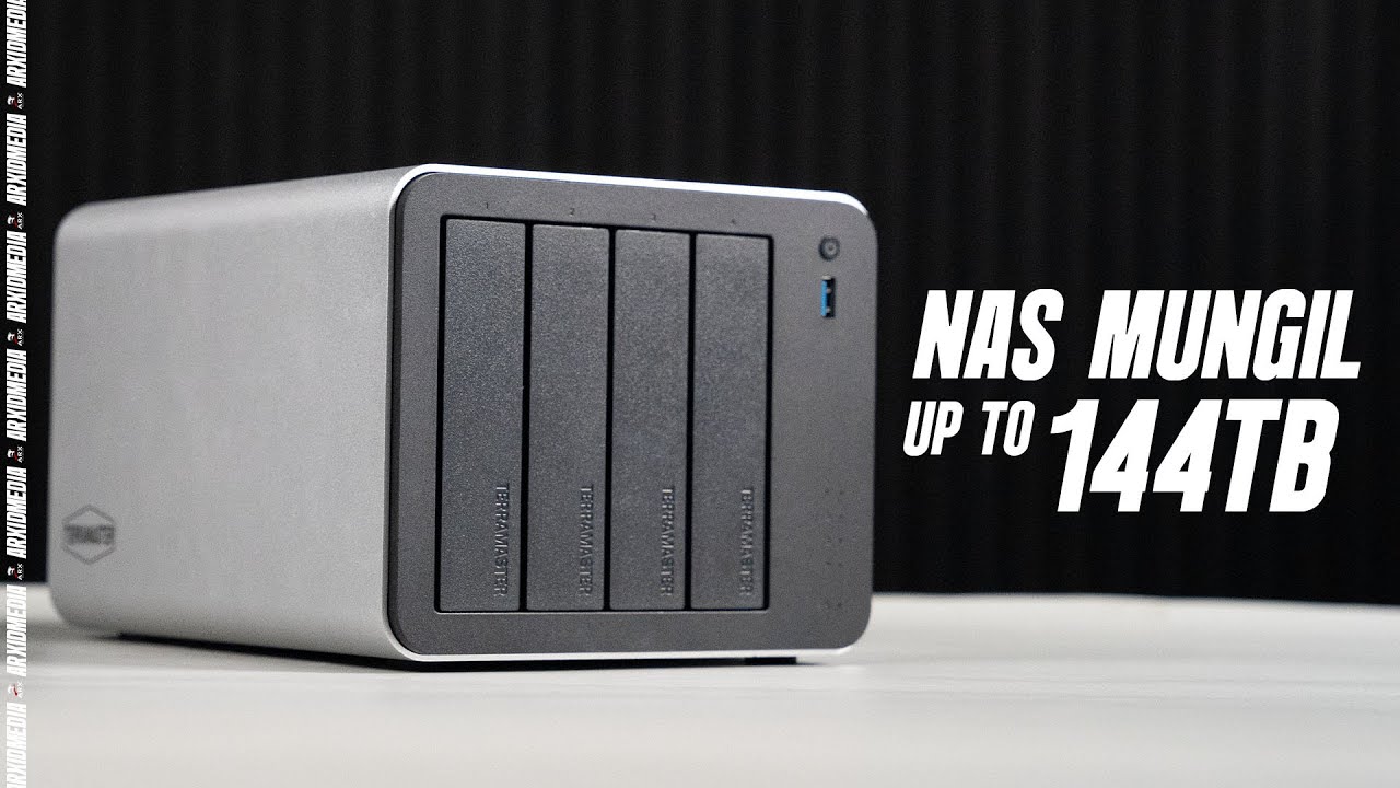 NAS Compact 4-Bay Dengan Kapasitas Storage Paling Lega! | Review TerraMaster F4-425 Plus