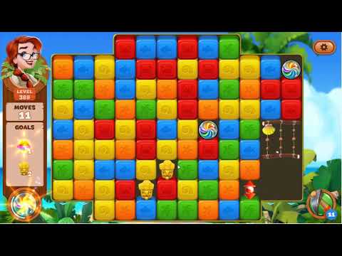 Lost Island Blast Adventure Level 388 - No Boosters