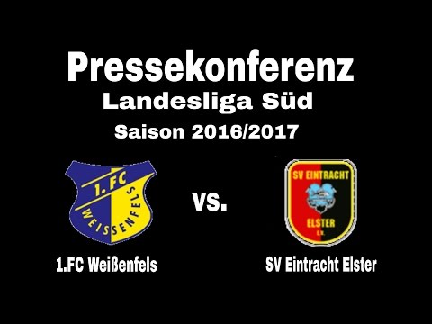 Pressekonferenz nach dem Spiel 1.FC Weißenfels gegen SV Eintracht Elster