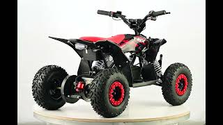 Elektrisches Kinder-Quad Beneo Motors T-REX rot - 1300W
