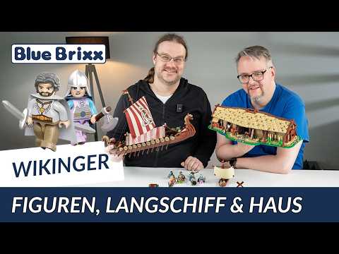 SO baust du ein episches Wikinger-Dorf aus Klemmbausteinen! | BlueBrixx-Sets im Überblick