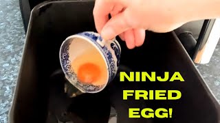 Frying an EGG in the NINJA airfryer?!