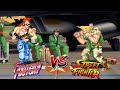 MATLOK VS GUILE World Heroes Perfect VS Street Fighter Cross Battle Gameplay