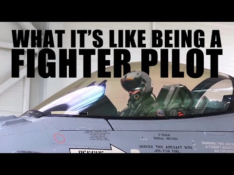 Wie ist es, ein Kampfpilot zu sein?