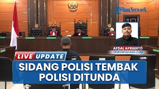 PN Padang Tunda Sidang Kasus Polisi Tembak Polisi, JPU Masih Lakukan Finalisasi Terhadap Tuntutan