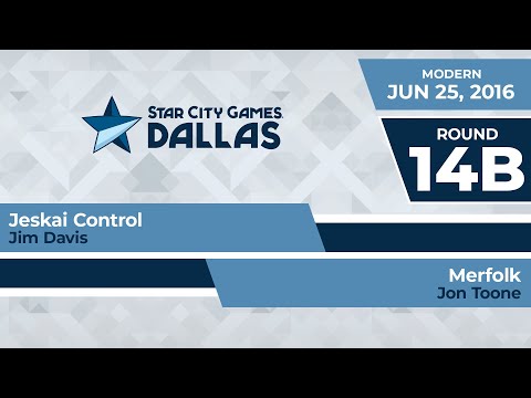 SCGDFW: Round 14b - Jim Davis vs Jon Toone | Modern