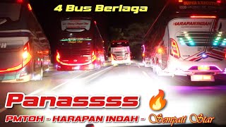 Download lagu BALAPAN BUS SPEK LIARAN ‼️ GILA LARINYA Mercedes Benz NYUCUK DARI BELAKANG VOLVO LARI TERBIRIT BIRIT mp3