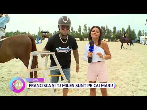 Francisca și TJ Miles sunt pe cai mari