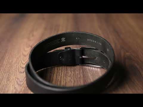 Full-Grain Leather Belt - The Secret Agent | Time Resistance Official Video