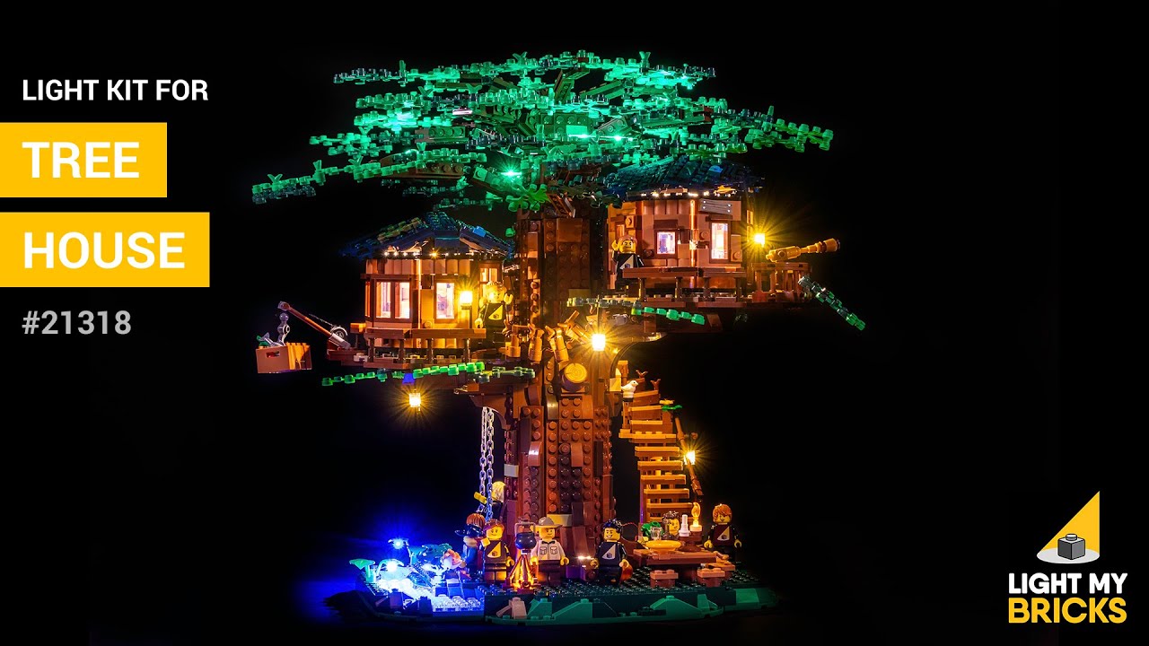 Light My Bricks Lumières-LED pour LEGO® La cabane dans l'arbre 21318