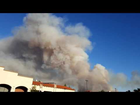 Calabasas Fire Time Lapse 160604