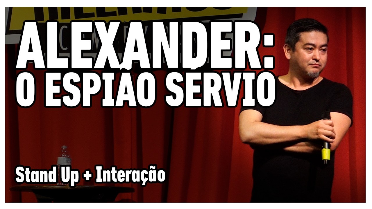 O ESPIÃO SÉRVIO NO SHOW | André Santi | Stand Up Comedy