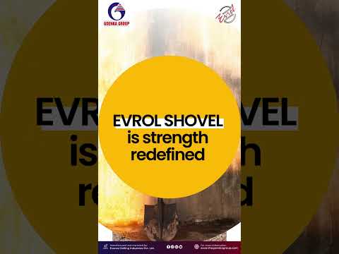 Evrol Shovel – Strength You Can Rely On, Built to Endure! #goenkagroup #evrol