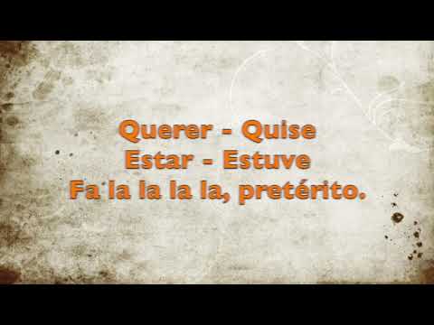 Irregular Preterite Song