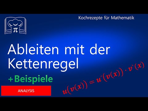 Ableiten mit Kettenregel - Verkettungen - e Funktion, Trigonometrische, Potenz - e^x, sin(x) cos(x)